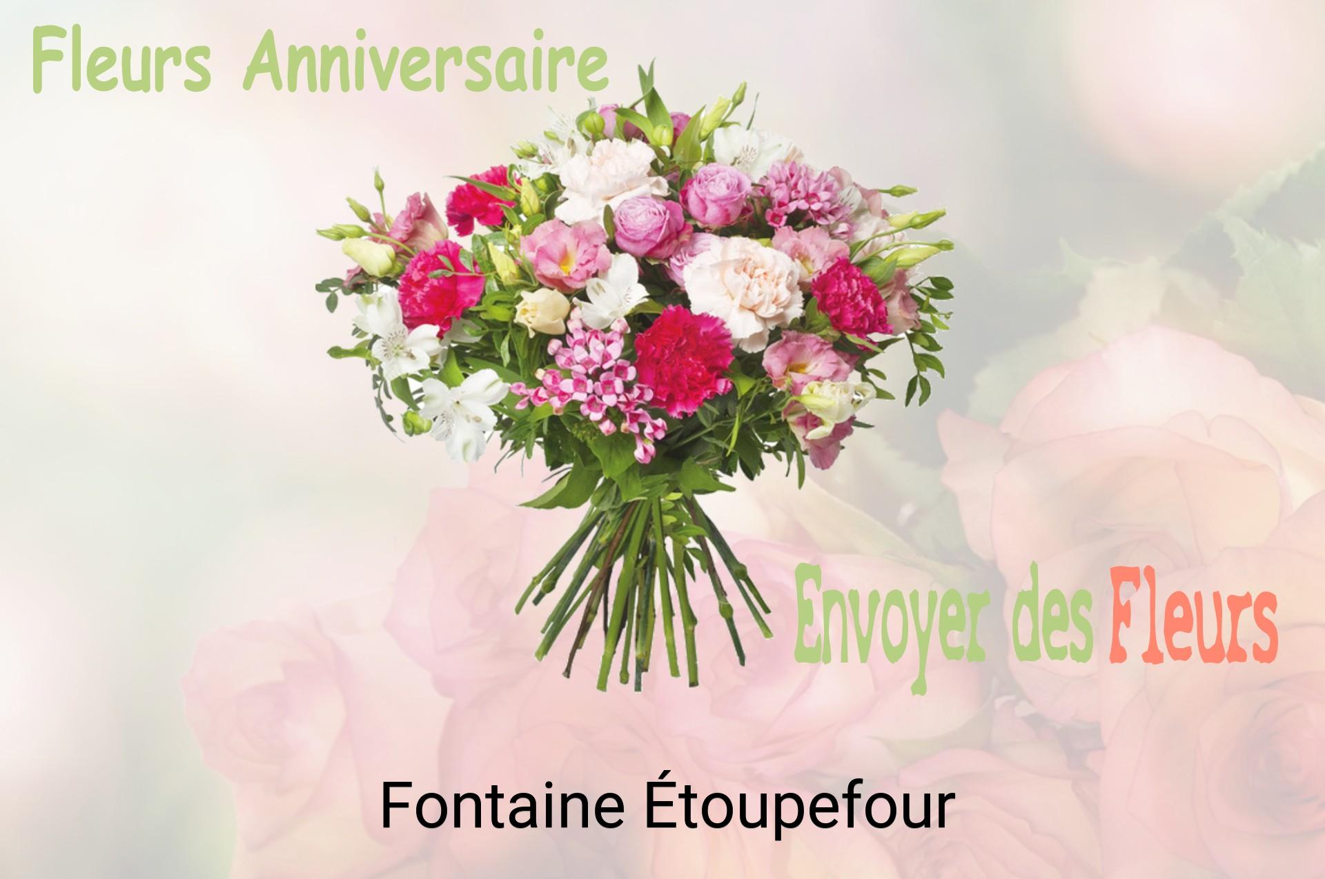 Bouquet de fleurs d’anniversaire livré à Fontaine-Étoupefour