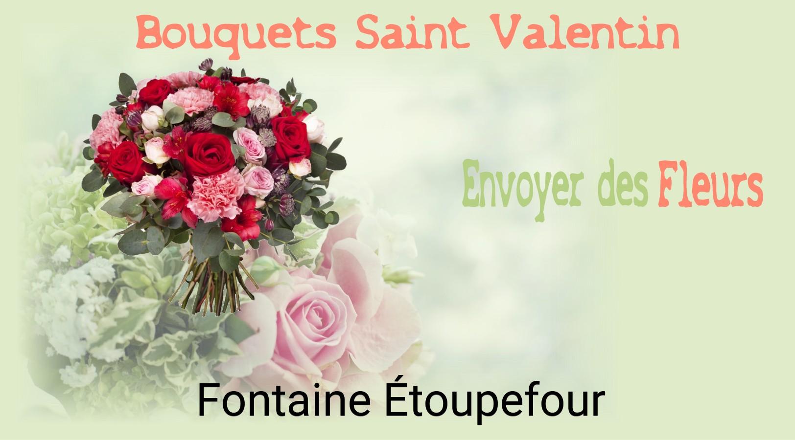Roses de Saint-Valentin livrées à Fontaine-Étoupefour